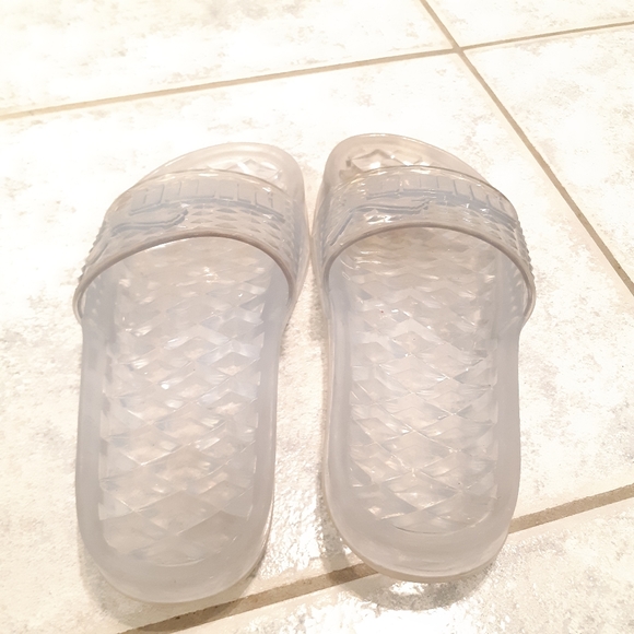 Clear white slides Puma by Rihanna Fenty - Picture 6 of 8